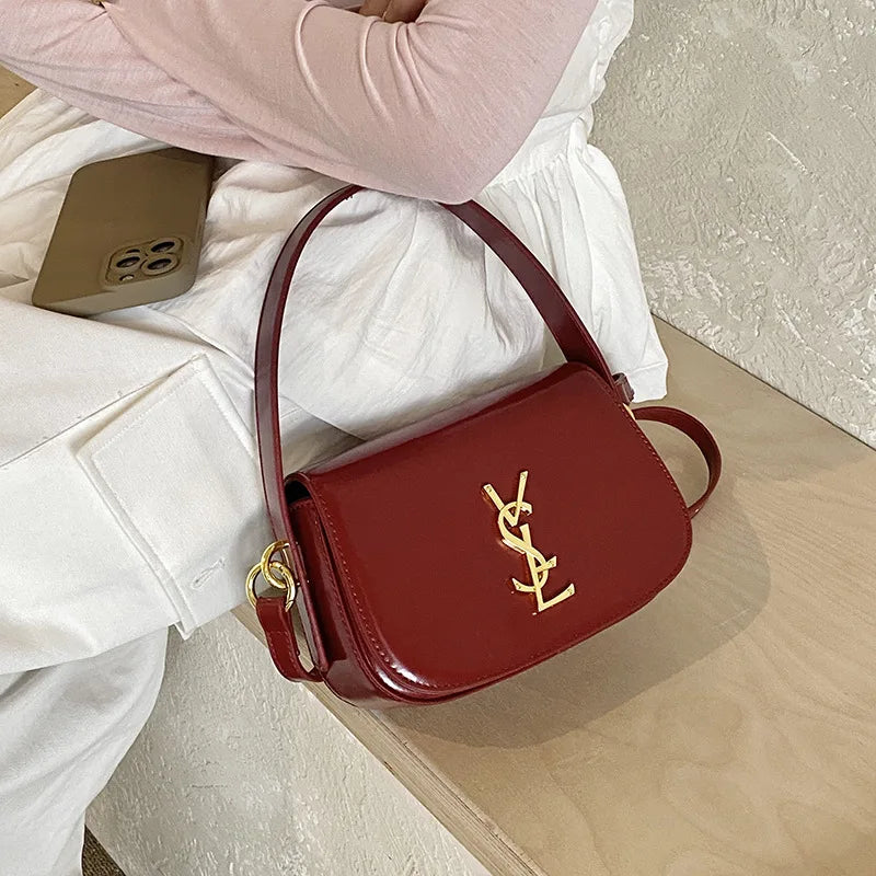 Classic Trendy Paris Inspired Diaper Bag For Women Elegant Textured Leather Crossbody Handbag Large Capacity Retro Tote