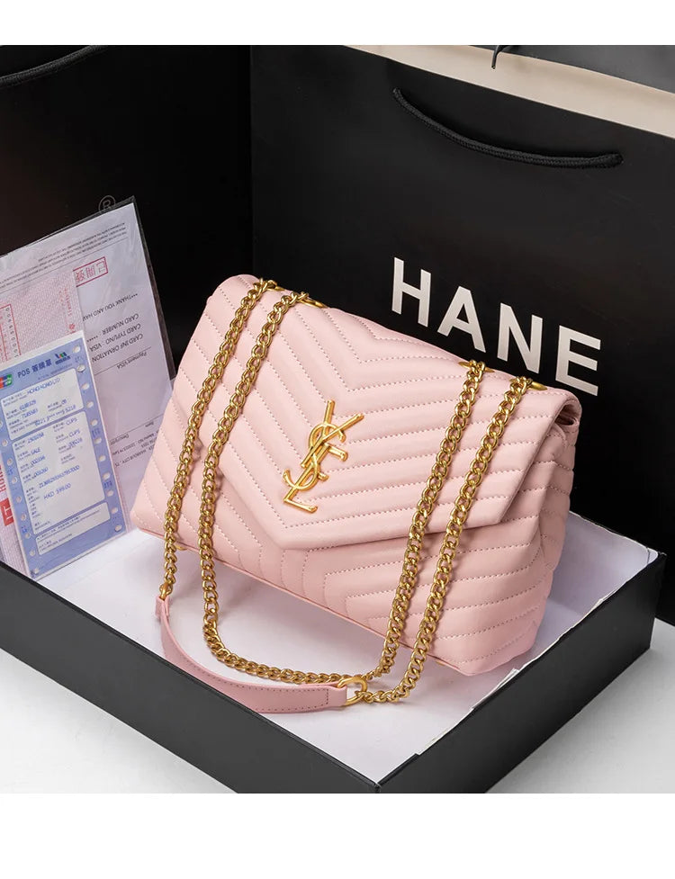 Women's bag 2026 new women's bag chain bag classic versatile fashion messenger shoulder handbag tide