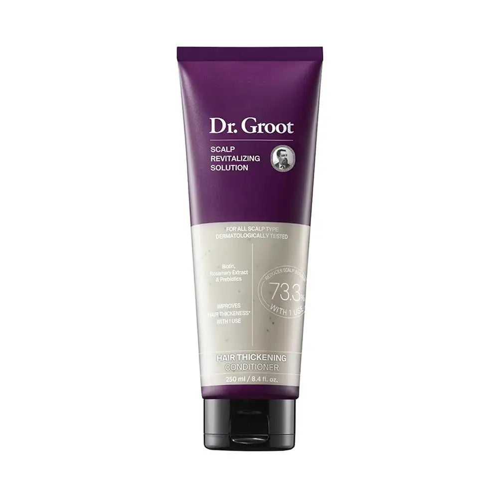 Dr. Groot Scalp Revitalizing Solution Hair Care Set Korean Brand 385ml Purifying Clay Shampoo 250ml Hair Thickening Conditioner