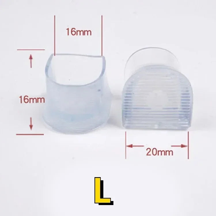 1PAIR Silicone High Heel Protectors Stoppers Latin Stiletto Dancing Covers Antislip High Heeler Bridal Wedding Shoes Accessories