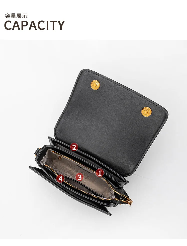 Women's bag 2026 new temperament high quality small square bag crossbody shoulder versatile box tofu bag