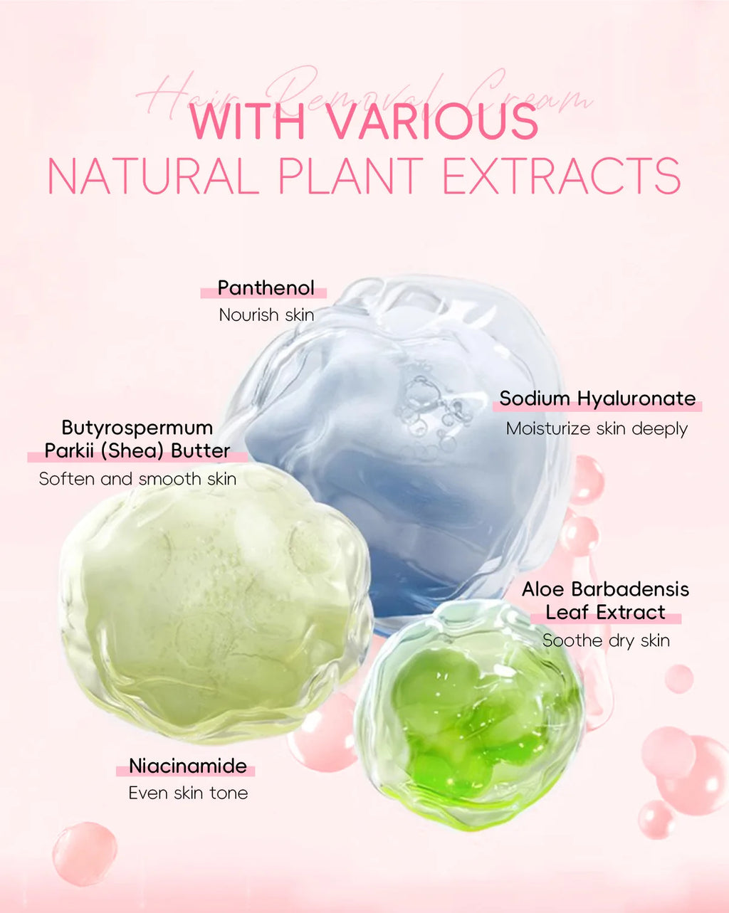 LAIKOU Hair Removal Cream  Intimate Areas Epilator Cream Painless Health Hair Remover Growth Inhibitor Men Woman Body Care 50g