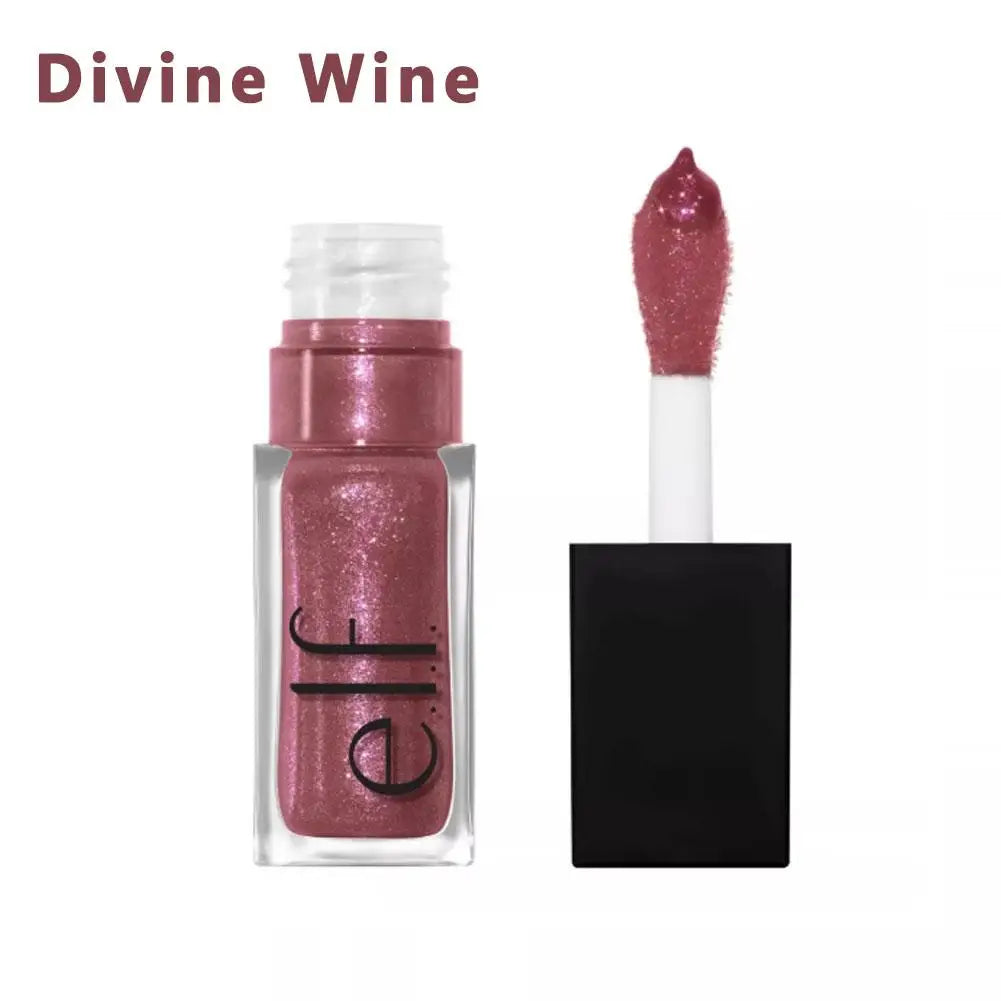 Glow Reviver Lip Oil High Shine Pearl Lip Glaze Glitter Moisturizing, Quick-Drying Non-staining Long Lasting
