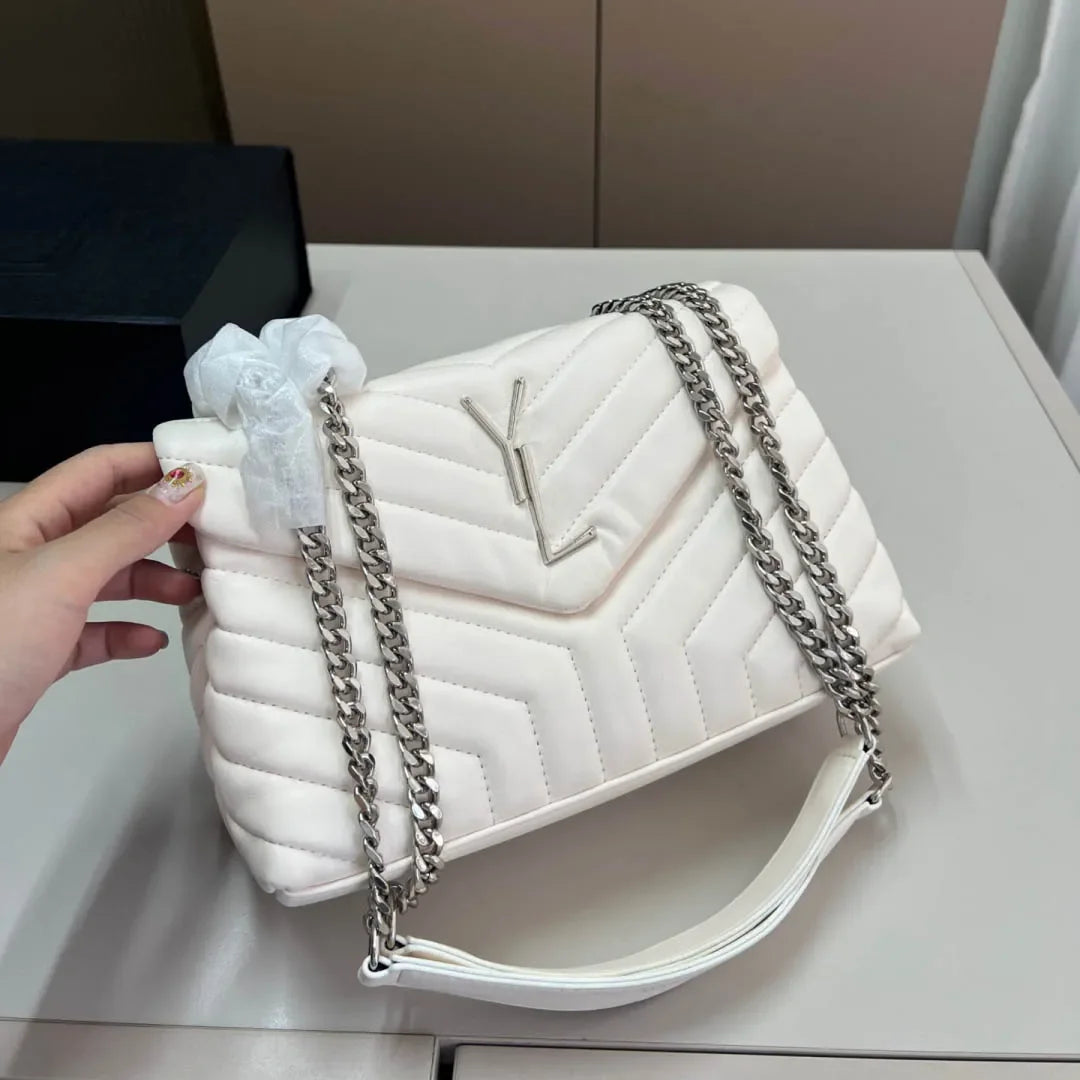 Designer Shoulder Luxury Woman Fashion Handbag Classic Womens Printed Retro Sweet Outdoors Purse Underarm Bag yslbags yslcross b