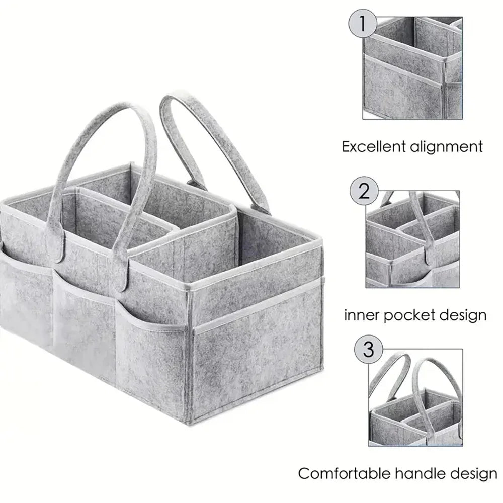 Baby Diaper Ball Bag Organizer Portable Holder Bag Change Table and Car Nursery Essentials Storage Box Diaper Bag Baby Diaper Ba baby organizer