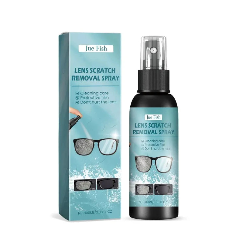 Eyeglass Cleaning Solution Multipurpose Glasses Care Liquid Lens Scratch Cleaning Tools High Concentration Glasses Repair Spray
