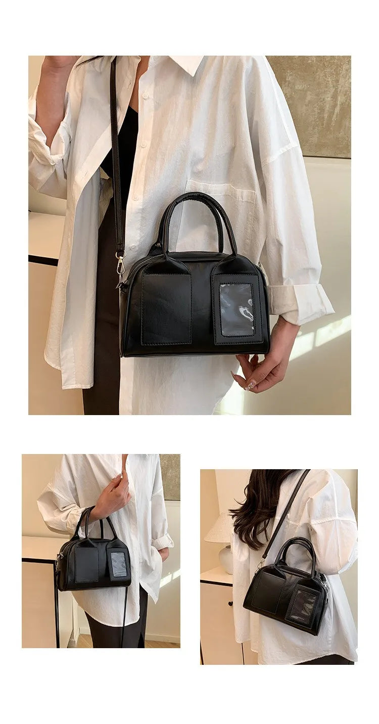 2026 New Y2K Harajuku Shoulder Bag Women Korean Transparent Ita Bag Crossbody Bag Female Japanese Designer Trend Handbag Purse