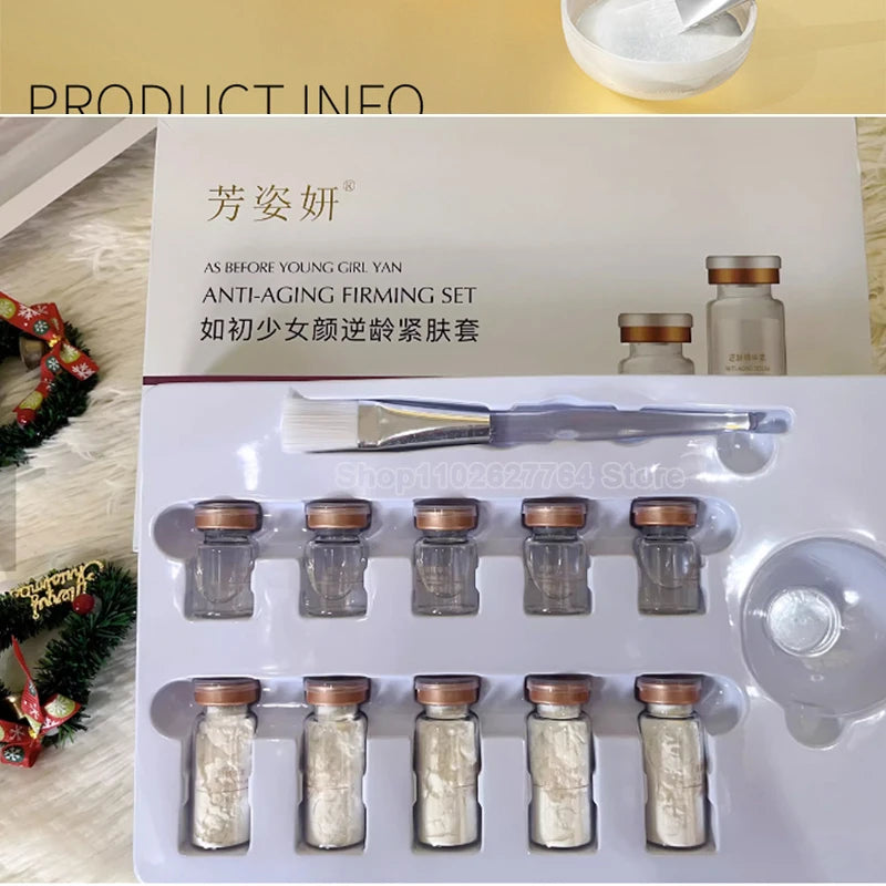Korea Collagen Hyaluronic Acid Face Mask Repair Soothe Firming Lifting Cleanse Hydrate Brighten Moisturize Mask Skin Care