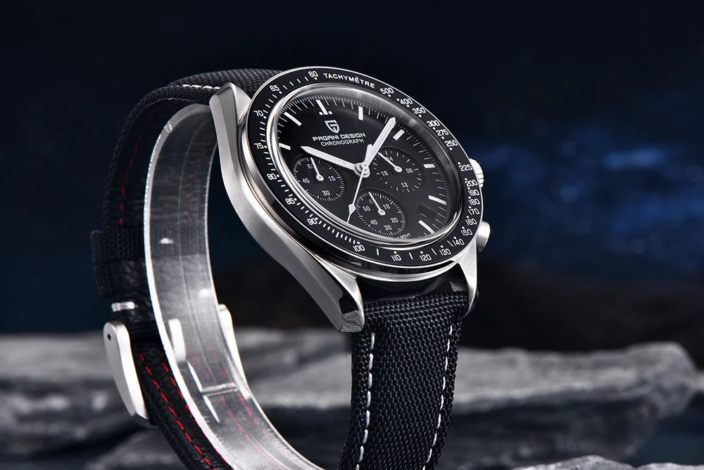 2026 New PAGANI DESIGN V5 Moon Men's Watches Top Luxury Quartz Watch For Men Chronograph Waterproof Sport Stainless Steel Clock
