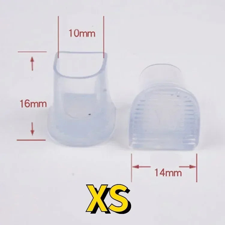 1PAIR Silicone High Heel Protectors Stoppers Latin Stiletto Dancing Covers Antislip High Heeler Bridal Wedding Shoes Accessories