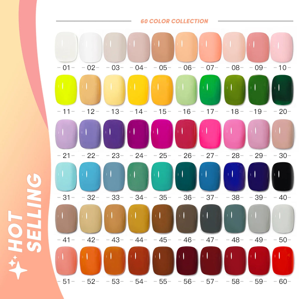 Nail Gel Polish Set DIY Nail Art 6pc Semi Permanent UV LED Gel Kit For Nails Decoration Manicure Soak Off Painting Vernis Design