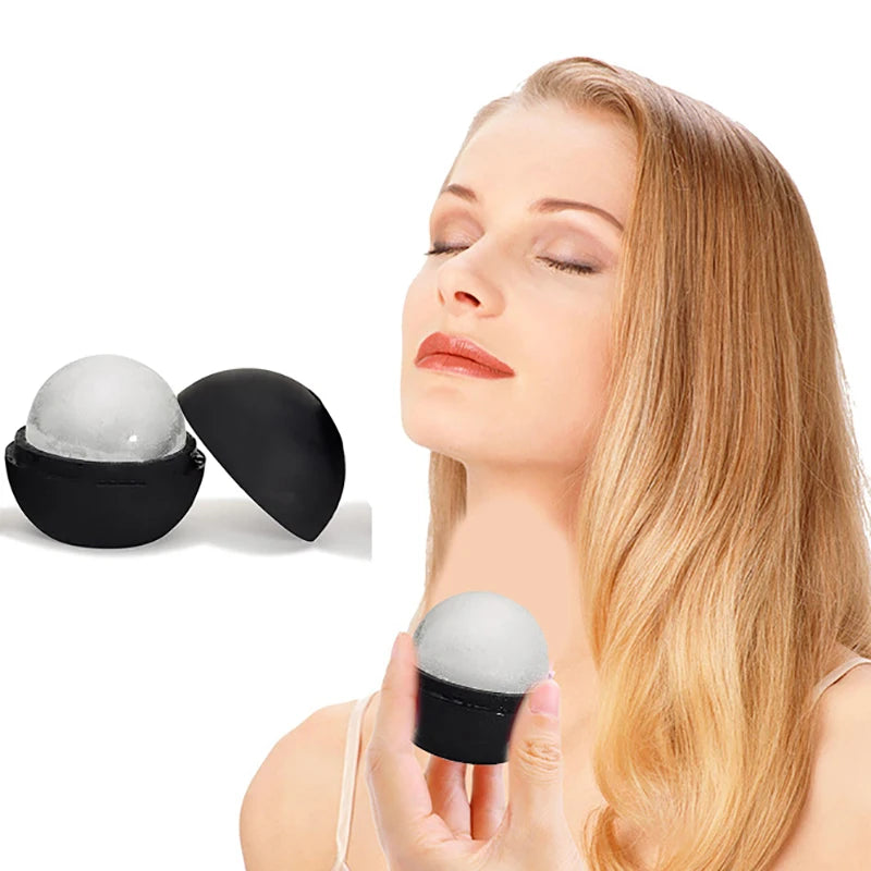 ~Ice Roller For Face And Eye Facial Beauty Ice Roller Skin Care Tools Ice Facial Cube Silicone Ice Mold Beauty Accessories.