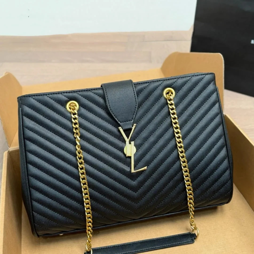 Designer Shoulder Luxury Woman Fashion Handbag Classic Womens Printed Retro Sweet Outdoors Purse Underarm Bag yslbags yslcross b