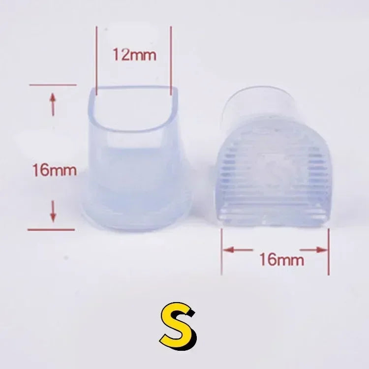1PAIR Silicone High Heel Protectors Stoppers Latin Stiletto Dancing Covers Antislip High Heeler Bridal Wedding Shoes Accessories