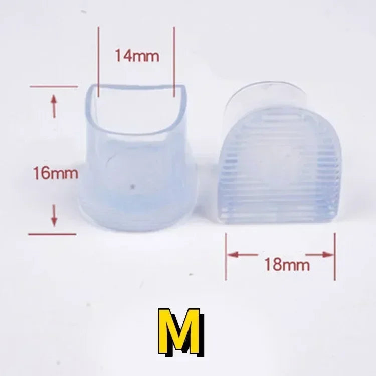 1PAIR Silicone High Heel Protectors Stoppers Latin Stiletto Dancing Covers Antislip High Heeler Bridal Wedding Shoes Accessories