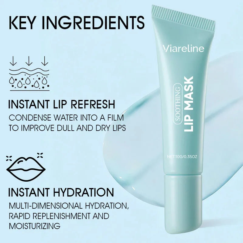 Lip Mask Repair Cracking Skin Treatment Exfoliating Remove Dark Lips Improve Dryness Lip Hydration Lightweight Nourishing Care