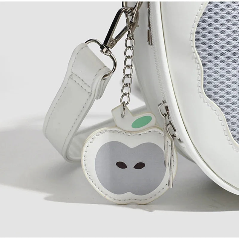 Creative Women's Ita Bag,original Cute Kawaii Ita Backpack,apple Five Pointed Star Street Fashion Harajuku Girl Crossbody Bag