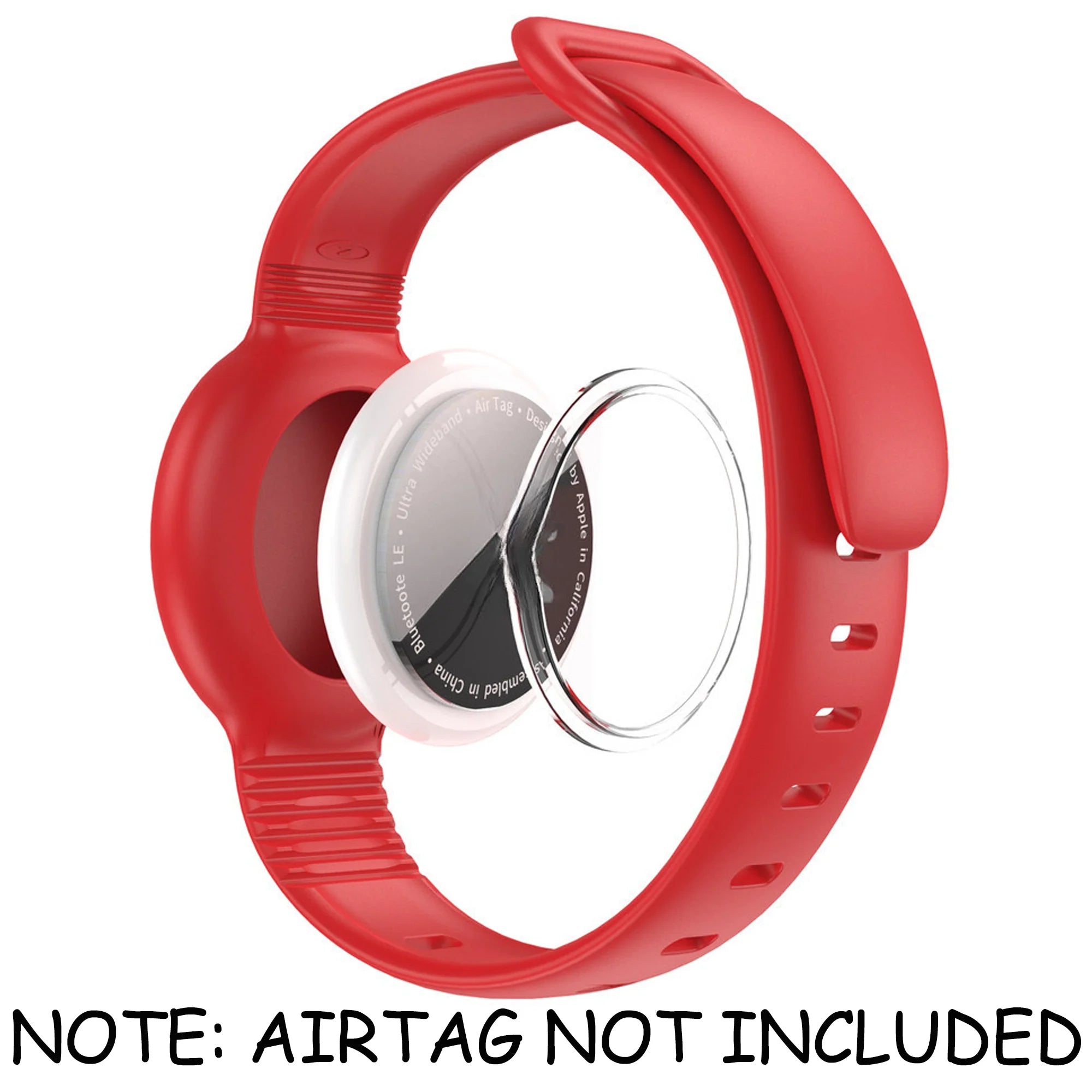 Waterproof Airtag Bracelet for Kids Soft Nylon Hidden Air Tag Wristband Full Cover Lightweight  Band for Toddler Child