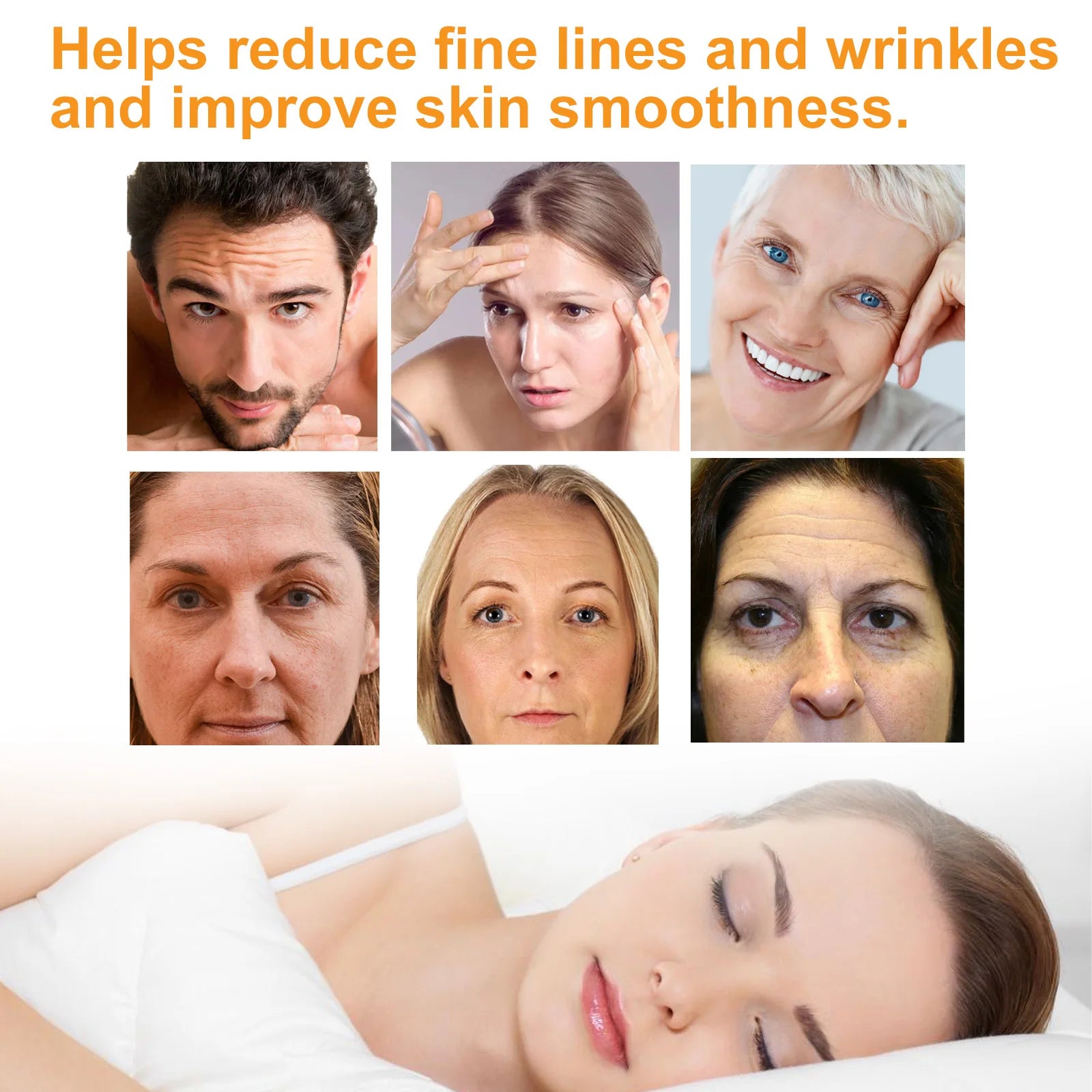 EELHOE Forehead Wrinkle Patch Lift Firming Skin Lightening Face Wrinkle Gel Patches Collagen Fade Fine Lines Facial Mask Care