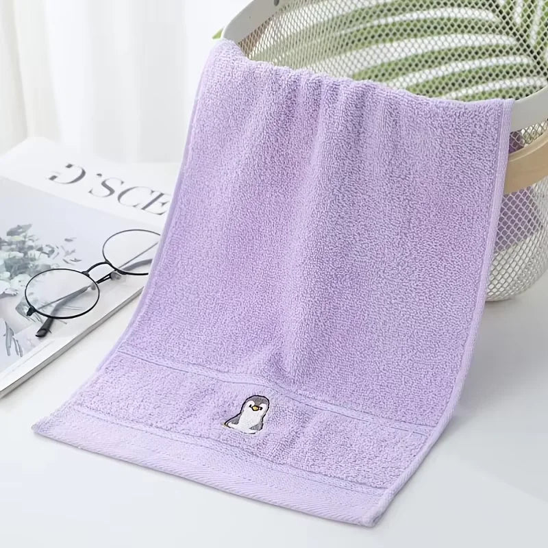 Large Children's Cartoon Animal Primary Baby School Students Face Towel Soft Absorbent Household Bath Towels for Baby Kids Gift
