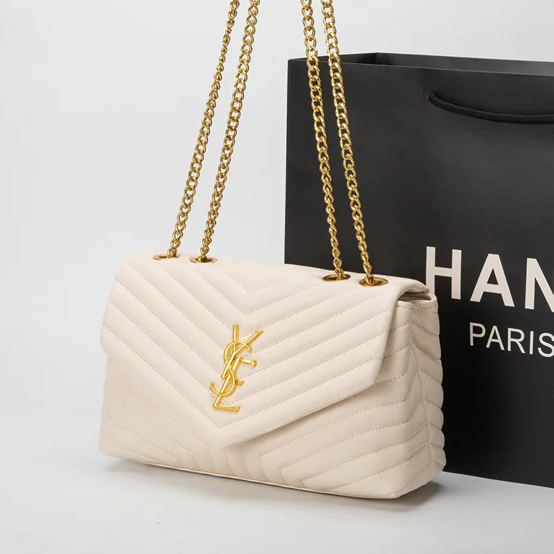 Women's bag 2026 new women's bag chain bag classic versatile fashion messenger shoulder handbag tide