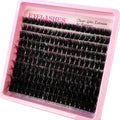 10Row 60D-120D 5D Fluffy Thick Lashes Clusters 10-18mmMix Wispy Individual Lashes Extensions Clusters DIY Makeup False Eyelashes