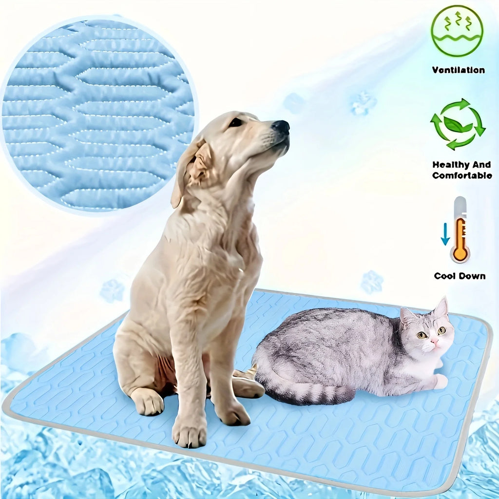 2025 UPGRADED ICE-COOl MODEL Summer Pet Cooling Mat Pad And Sleeping Pad Bed for  Small, Medium, and Large Cats & Dogs