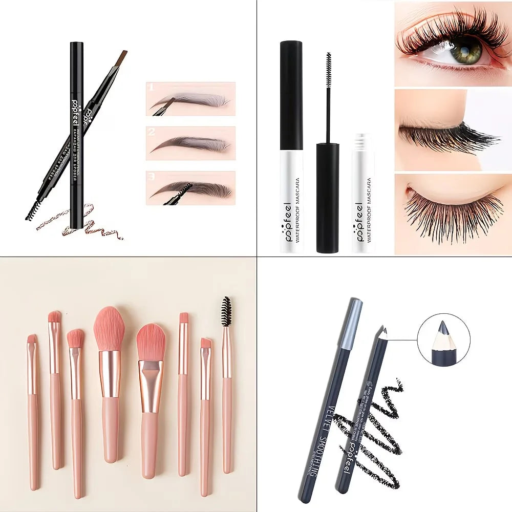 40 Color Eye Shadow Combination Set Beginner Makeup Tools Perfect Beauty Solution Valentines Day Gifts