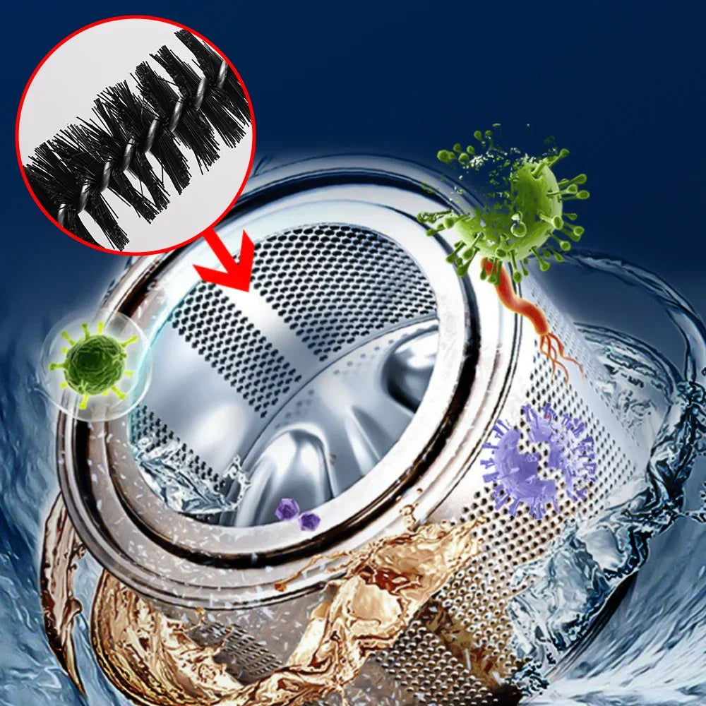 Flexible Long Pipeline Cleaning Brush Multipurpose Washing Machine Dryer Lint Remover Kitchen Sewer Dust Cleaner Brushes Tools