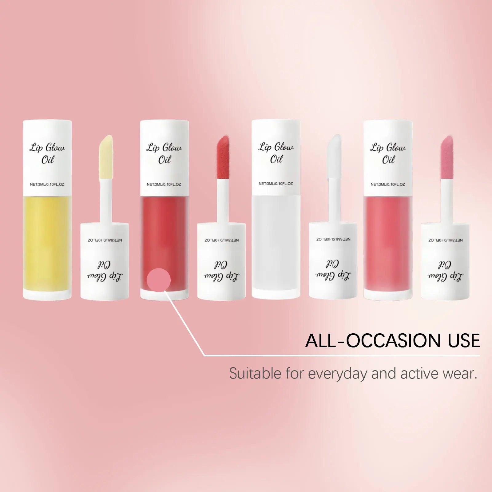 Peony/Cherry/Coconut/Honey Lip Glow Oil Enhancer Lip Gloss Plumping Lip Nourishing Remove Lip Line Brighten Lip Makeup Cosmetics