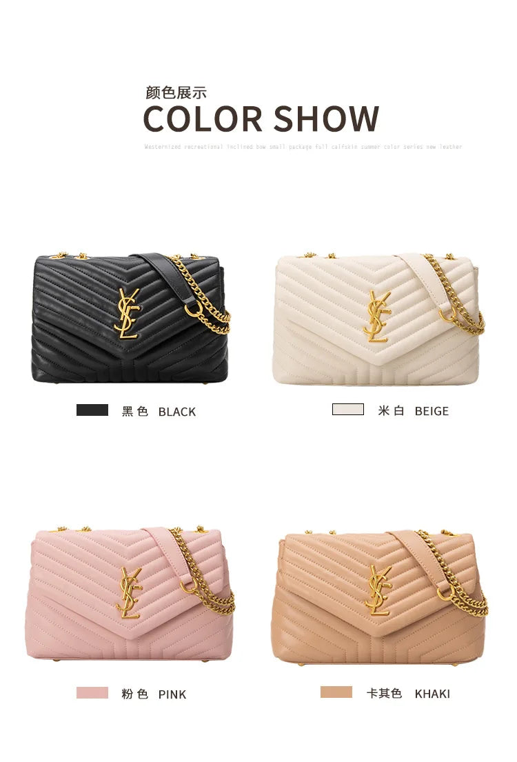 Women's bag 2026 new women's bag chain bag classic versatile fashion messenger shoulder handbag tide