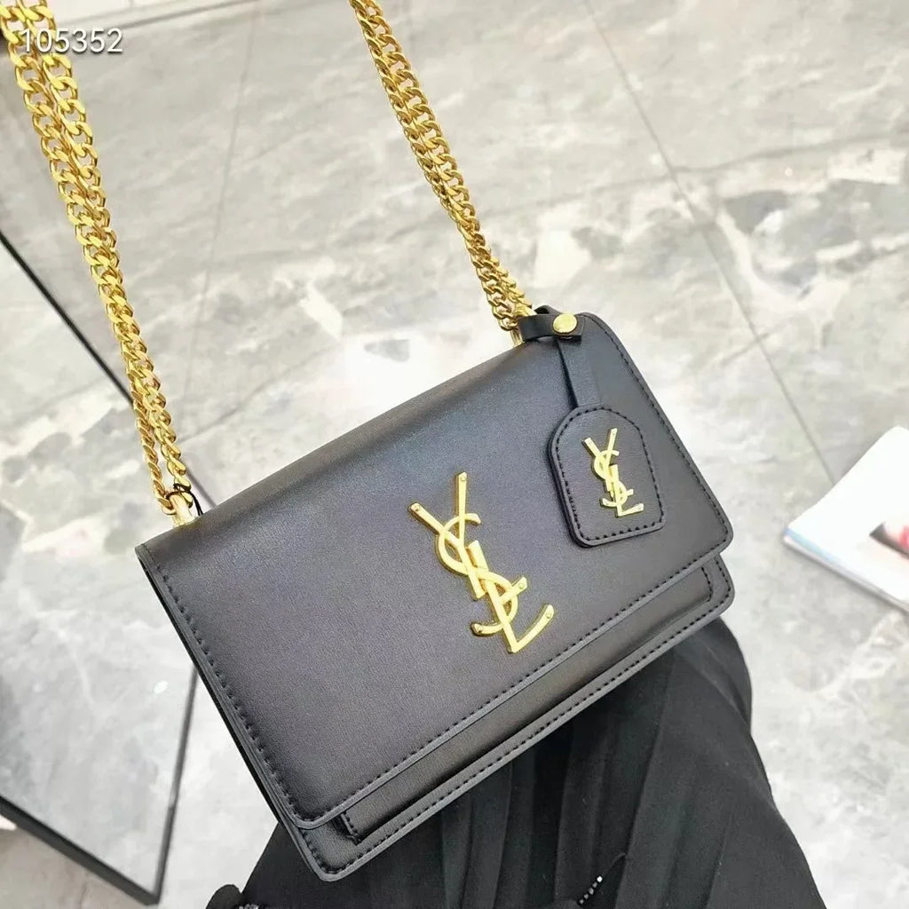 2026 new women's shoulder messenger bag big brand with the same fashion chain bag versatile
