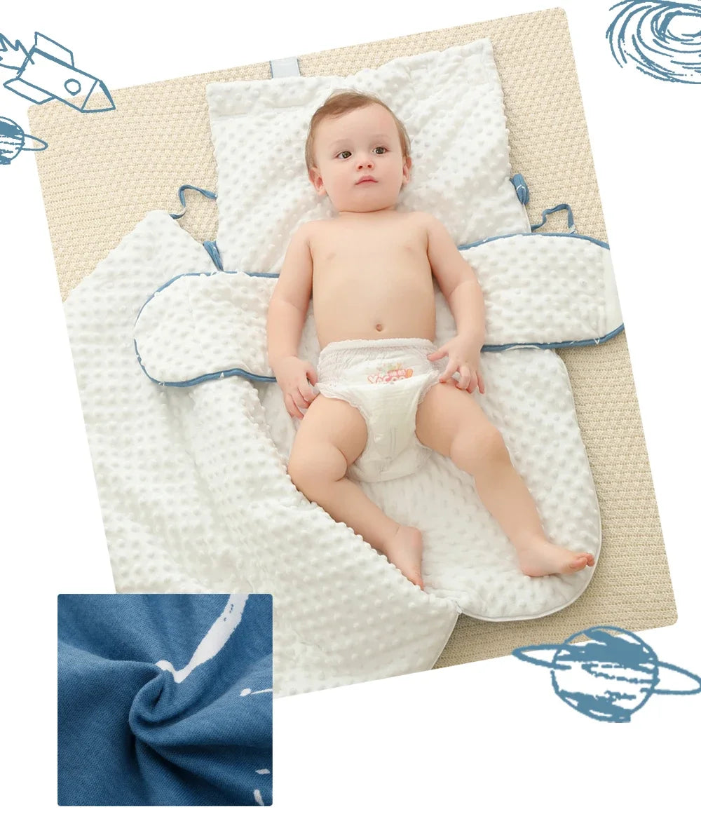 Warm Baby Stroller Sleeping Bag Fleece Prams Footmuff Infant Swaddle Wrap Envelopes For Newborns Baby Blanket 3 Colors Sleepsack