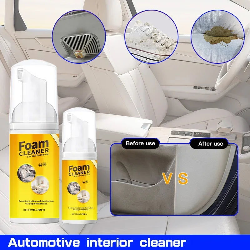 Multi-purpose Foam Cleaner Cleaning Agent Automoive Car Interior Home Foam Cleaner Home Cleaning Foam Spray Cleaners