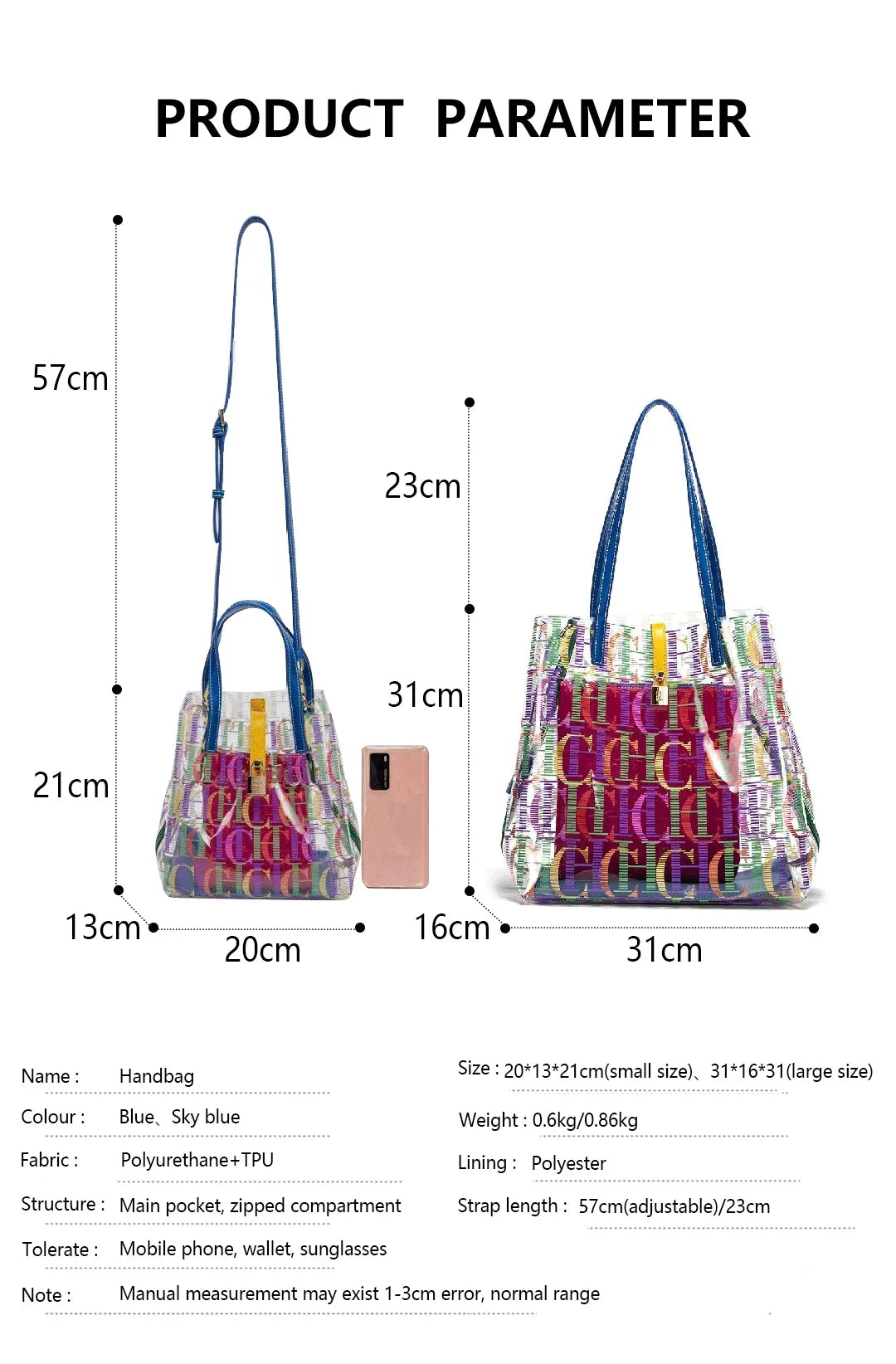 CH Women's Bucket Bag High Quality Sense Fashion Large Capacity Ladies Handba Beach Holiday Mother Bag Casual Versatile Premium