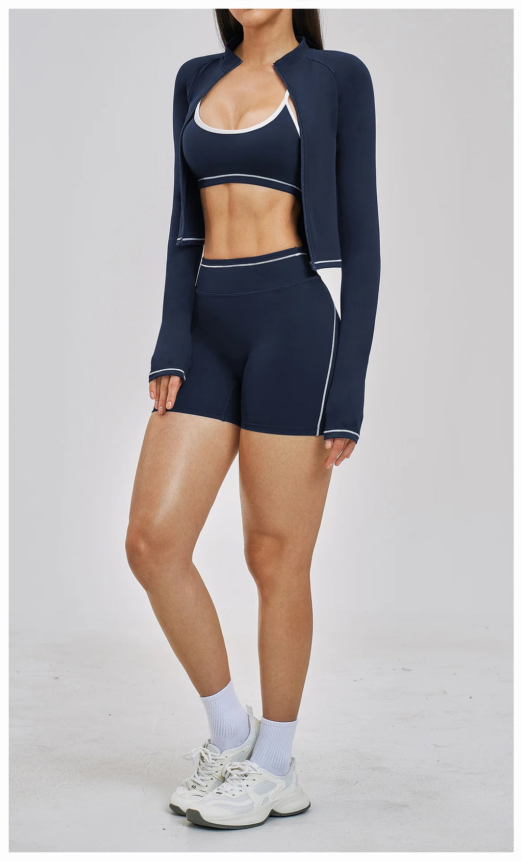 3PCS Sports Sets Woman Set Yoga Sexy Outfits Nude Feel Spring Summer Women's Gym Kit Female Fitness Clothing Outdoor Running