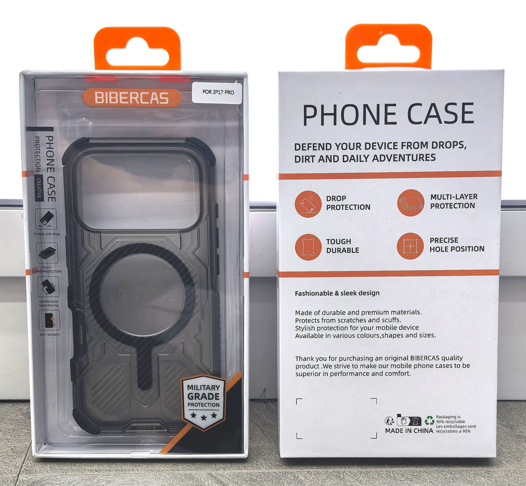 Military Armor Phone Case For iPhone 17 16 15 14 13 Pro Max 17Air 16E Magnetic Wireless Charging Anti-Drop Protective Cover