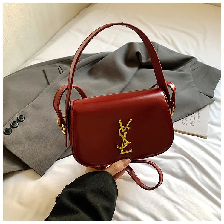 Classic Trendy Paris Inspired Diaper Bag For Women Elegant Textured Leather Crossbody Handbag Large Capacity Retro Tote