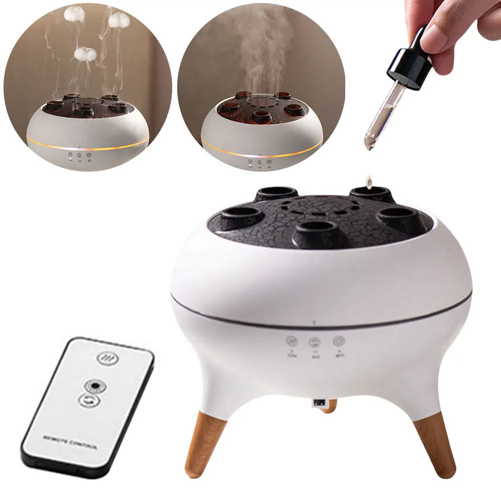 Dynamic Jellyfish Air Humidifier with Colorful Night Lights Cool Mist Humidifier Air Diffuser Humidifier for Home Office Bedroom