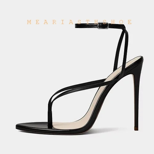 Summer Fashion Jelly  leather Clip Toe Transparent Sandals Women Party Dress Shoes Perspex Clear High Heels Sah Heels Plus Size