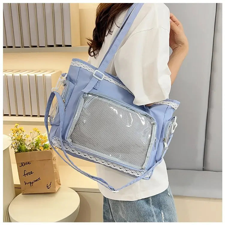 Ballet Girl Large Appetite Itabag Japanese Two-Dimension Single Shoulder Crossbody Bag Gift For Friends Women'S Handbag