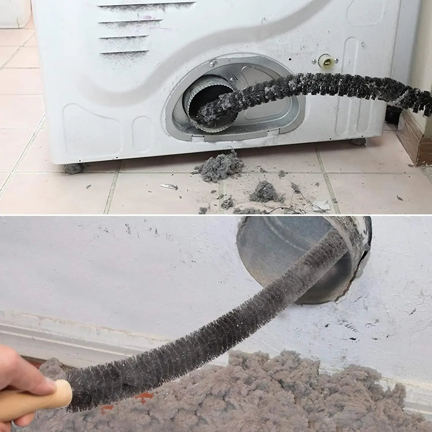 Flexible Long Pipeline Cleaning Brush Multipurpose Washing Machine Dryer Lint Remover Kitchen Sewer Dust Cleaner Brushes Tools