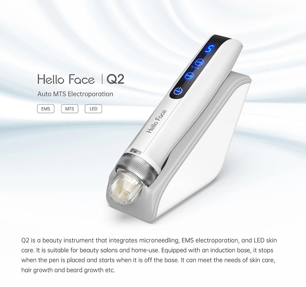 Hello Face Rechargeable Red Light Therapy Mask for Face & Neck  Infrared LED Mask Skincare Device for Glowing Skin
