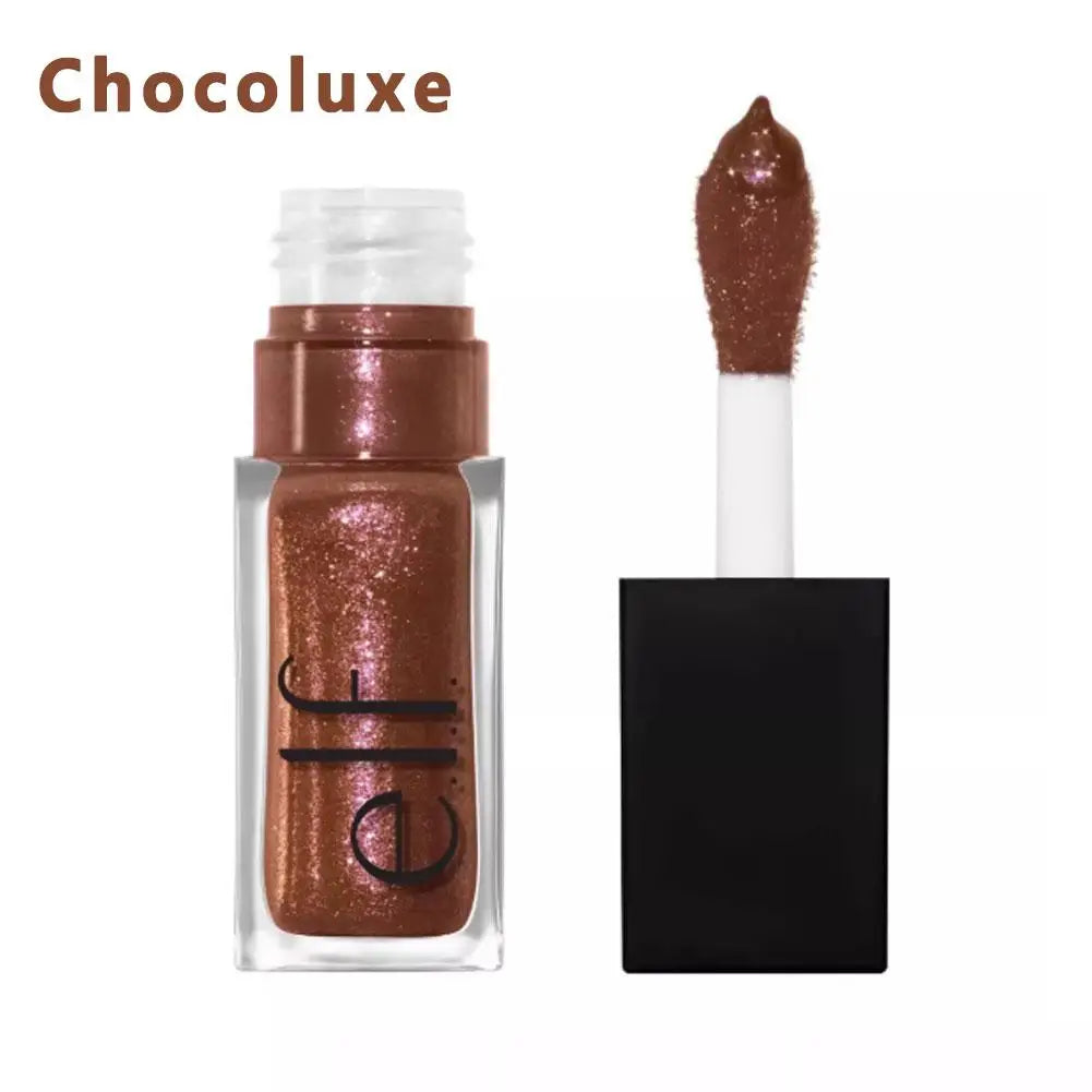 Glow Reviver Lip Oil High Shine Pearl Lip Glaze Glitter Moisturizing, Quick-Drying Non-staining Long Lasting