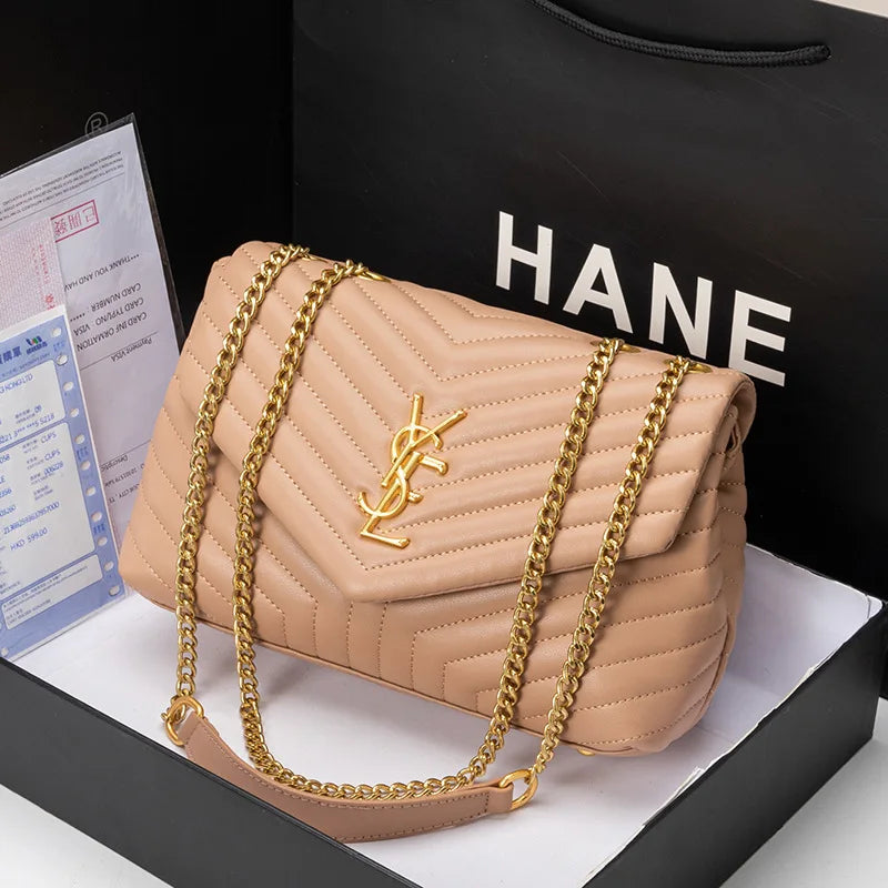 Women's bag 2026 new women's bag chain bag classic versatile fashion messenger shoulder handbag tide