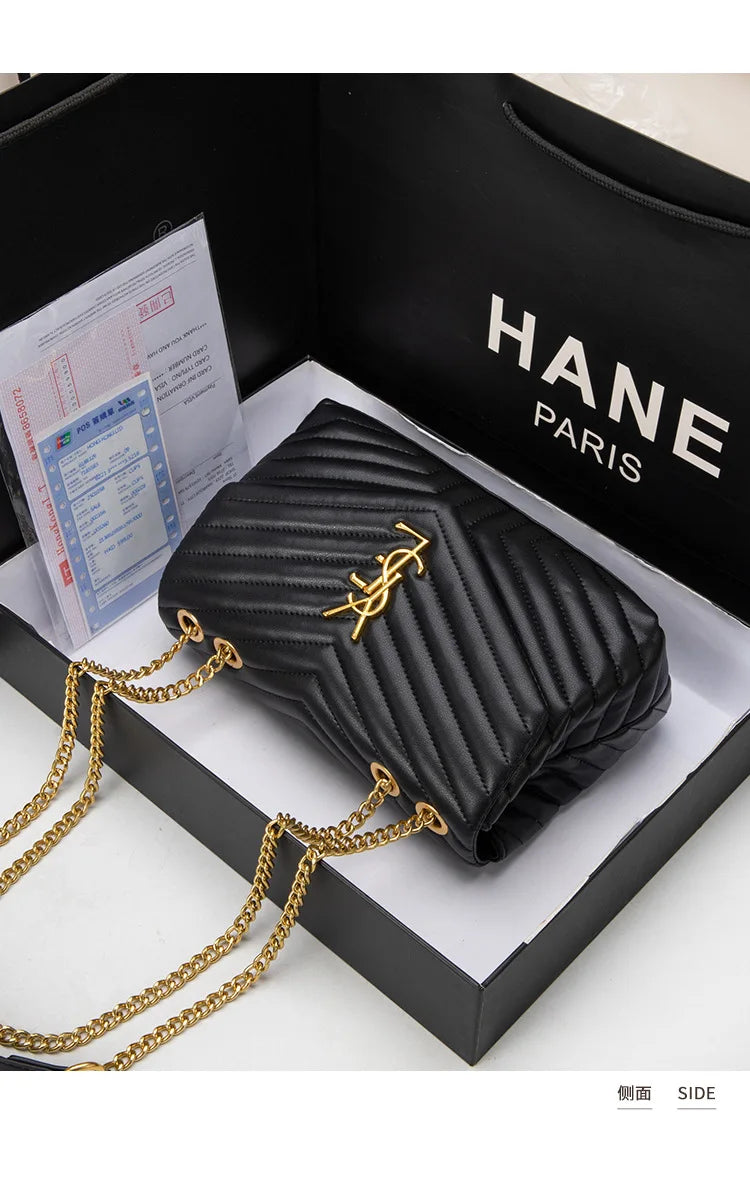 Women's bag 2026 new women's bag chain bag classic versatile fashion messenger shoulder handbag tide