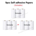 Meow Mini Label Printer Thermal Portable Printers Stickers Paper Inkless Wireless Impresora Portátil 200dpi Android IOS 57mm