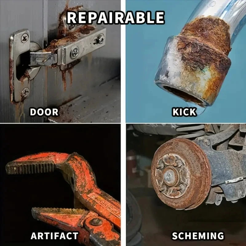 Multi-Purpose Rust Remover Spray | Strong Elimination of Rust & Iron Buildup, Ideal for Chrome Paint & Automotive Maintenance