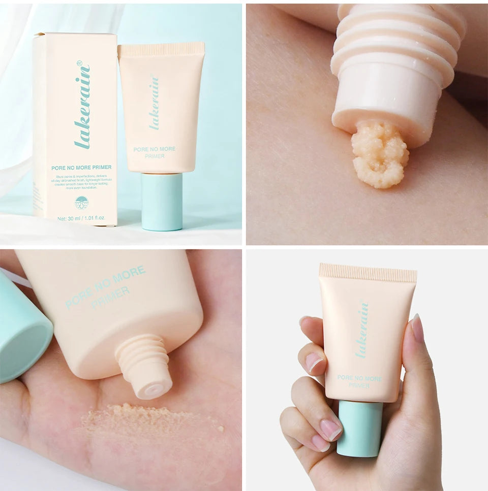 Pore No More Primer Base Makeup Matte Finish Primer Water & Sweat Resistant Long Lasting Oil Control won't cause acne Cosmetics