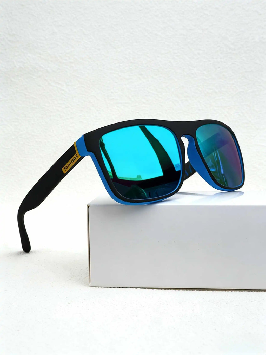 6-Pack of Classic Square Fashion Sunglasses, Suitable for Both Men and Women, Ideal for Travel, Fishing, Cycling, Summer, Beach, and Outdoor Vacations